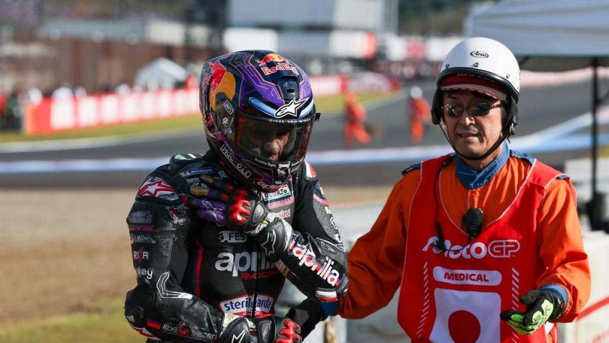 Jorge Martín se operó de la lesión en su clavícula durante una temporada que...