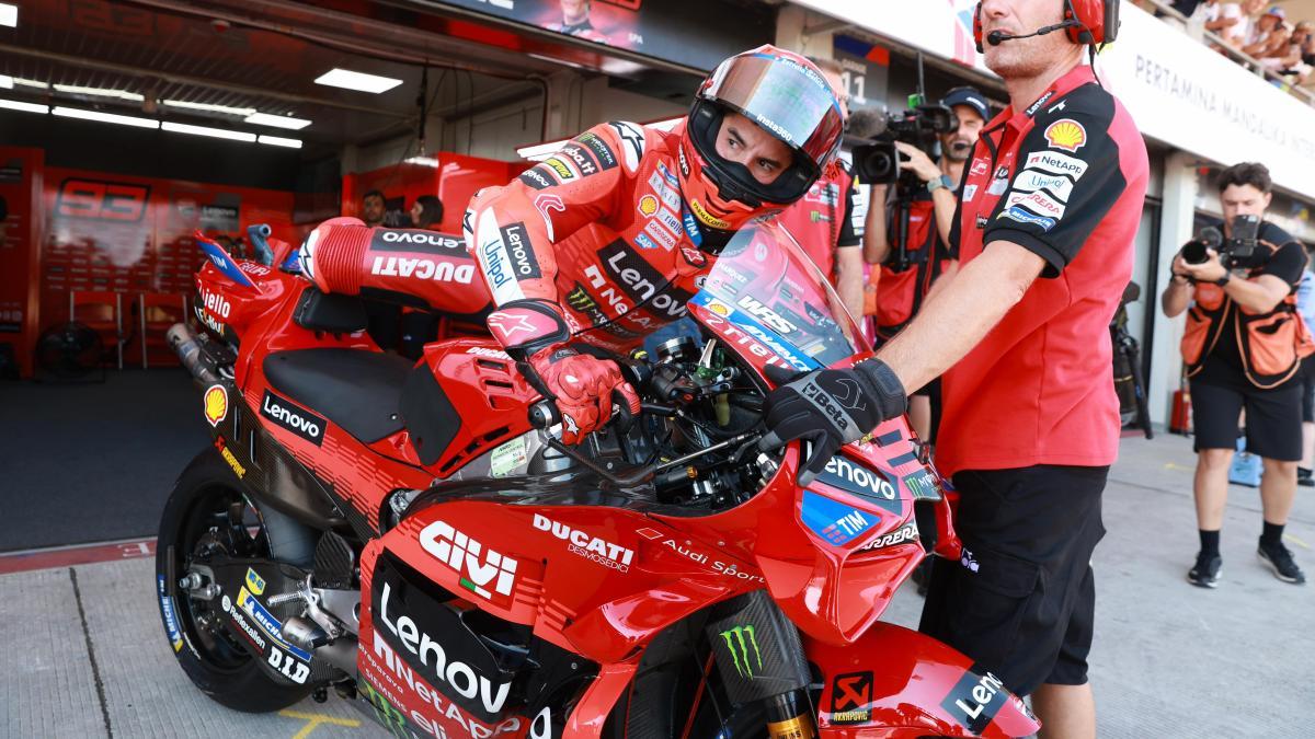 Marc Márquez se muestra pesimista tras un viernes para olvidar en Indonesia