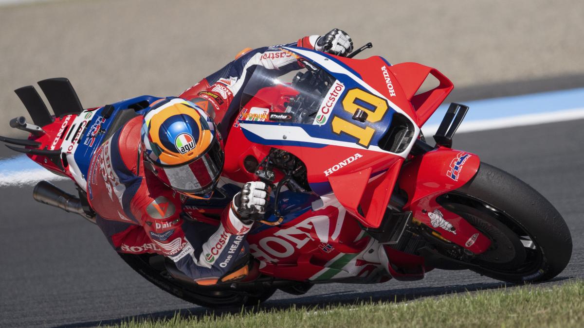 Marini alarga la euforia de Honda solo empezar en Indonesia; Márquez, 5º