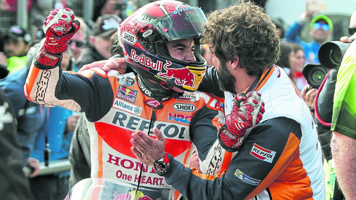 Santi Hernández, la antigua mano derecha de Marc Márquez en Honda: \