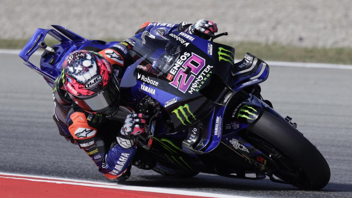 Fabio Quartararo finaliza los ensayos de Sepang.