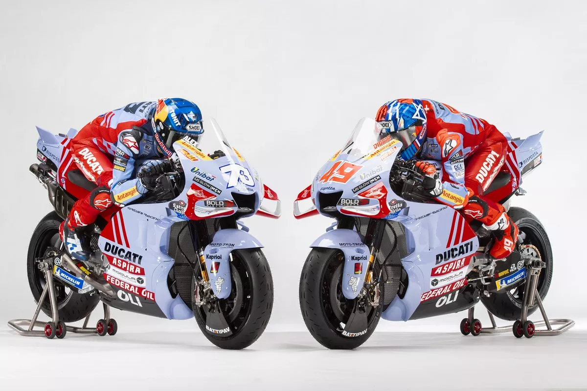 Presentación Gresini MotoGP 2023 3