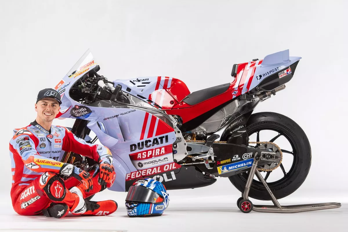Presentación Gresini MotoGP 2023 6