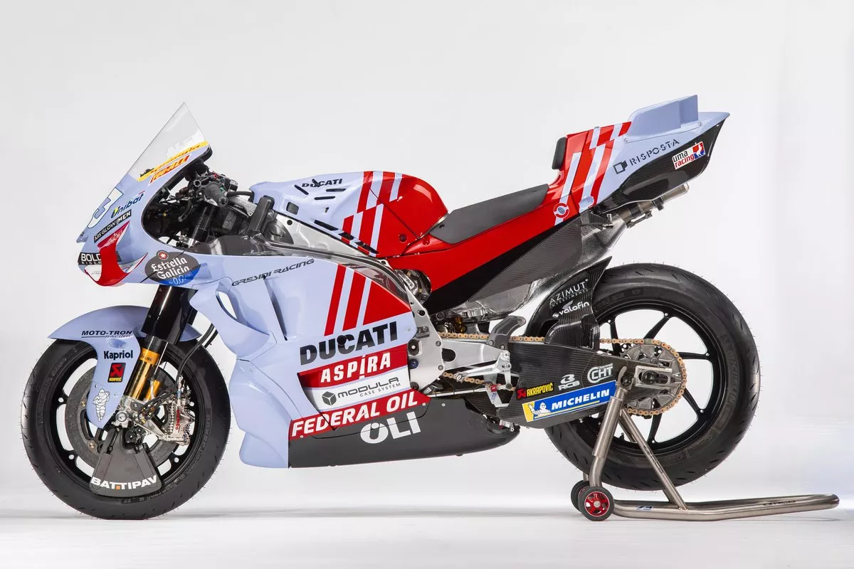 Presentación Gresini MotoGP 2023 8